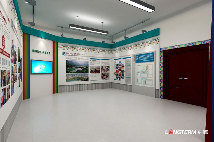 汶川三江黨建引領(lǐng)鄉(xiāng)村振興成果展廳設計